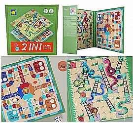 משחק סולמות ונחשים/ריץ רץ מגנט 30X30 ס"מ משחק סולמות ונחשים/ריץ רץ מגנט 30X30 ס"מ