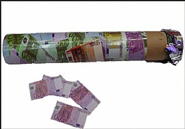 תותח קונפטי יורו 60 ס"מ תותח קונפטי יורו 60 ס"מ
