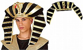 כובע פירט עגול חום דמוי עור כובע פירט עגול חום דמוי עור