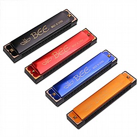 מפוחית פה 24 חורים כפולים 17.5 ס"מ מפוחית פה 24 חורים כפולים 17.5 ס"מ