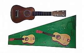 גיטרה עץ 45 ס"מ גיטרה עץ 45 ס"מ