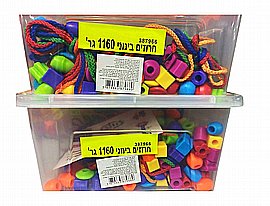 הרכבה חרוזים בינוני במזוודה 1160 גרם הרכבה חרוזים בינוני במזוודה 1160 גרם