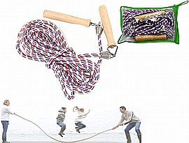חבל קפיצה מקצועי 5 מטר חבל קפיצה מקצועי 5 מטר