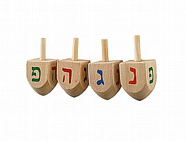 סביבון עץ מיני נ.ג.ה.פ 1.7 ס"מ סביבון עץ מיני נ.ג.ה.פ 1.7 ס"מ