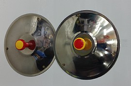 מצילתיים נירוסטה ענק 24 ס"מ מצילתיים נירוסטה ענק 24 ס"מ
