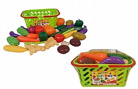 ירקות / פירות בסלסלה ענק 30 חל' ירקות / פירות בסלסלה ענק 30 חל'