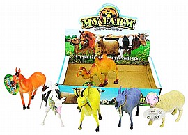 6 חיות חוה ענק 24 ס"מ 6 חיות חוה ענק 24 ס"מ