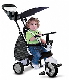 תלת אופן גלוו שחור לבן תלת אופן גלוו שחור לבן