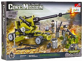 ליגאו תותח + חיילים 228 חלקים ליגאו תותח + חיילים 228 חלקים