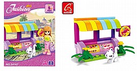 ליגאו ילדה דוכן גלידה 34 חלקים בשקית 15X19 ס"מ ליגאו ילדה דוכן גלידה 34 חלקים בשקית 15X19 ס"מ