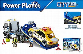 פאוור פלאנט ניידת מדליקה אורות + 2 דמויות 30X10X22 ס"מ פאוור פלאנט ניידת מדליקה אורות + 2 דמויות 30X10X22 ס"מ