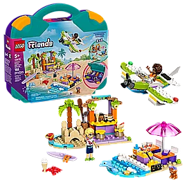 לגו חברות 42672 - מזוודה יצירתית לחוף ולטיולים לגו חברות 42672 - מזוודה יצירתית לחוף ולטיולים