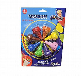 צבעי תוכי גואש 6 צבעים 22 מ"ל צבעי תוכי גואש 6 צבעים 22 מ"ל