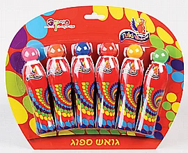 סט 6 יח' צבעי תוכי טוש בינגו בבליסטר סט 6 יח' צבעי תוכי טוש בינגו בבליסטר