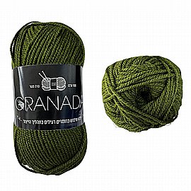 צמר GRANADA ירוק זית צמר GRANADA ירוק זית
