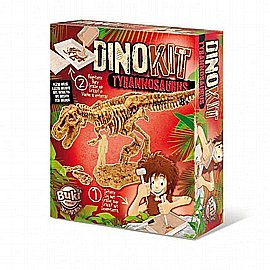 ערכת ארכיאולוגיה לחפירת שלד דינוזאור Buki - T rex ערכת ארכיאולוגיה לחפירת שלד דינוזאור Buki - T rex