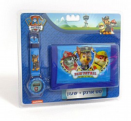 סט ארנק ושעון מפרץ ההרפתקאות כחול סט ארנק ושעון מפרץ ההרפתקאות כחול