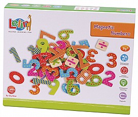 מספרים מגנטים מעץ מספרים מגנטים מעץ