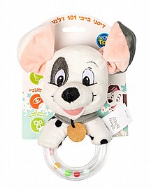 רעשן טבעת כדורים 101 דלמטיים רעשן טבעת כדורים 101 דלמטיים