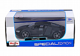 מאיסטו 1:24 אוודי R8 שחור מאיסטו 1:24 אוודי R8 שחור