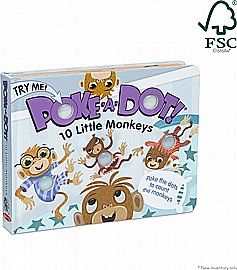 ספר פצפצים - 10 קופים מליסה ודאג ספר פצפצים - 10 קופים מליסה ודאג
