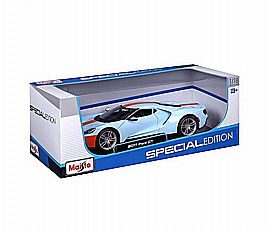 מאיסטו 1:18 פורד GT כחול כתום מאיסטו 1:18 פורד GT כחול כתום