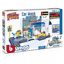 BURAGO תחנת שטיפת מכוניות + מוכונית BURAGO תחנת שטיפת מכוניות + מוכונית
