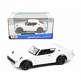 מאיסטו 1:24 ניסן סקיילין 1973 2000 GT-R לבן מאיסטו 1:24 ניסן סקיילין 1973 2000 GT-R לבן
