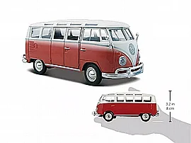 מאיסטו 1:24 פולקסוואגן ואן סמבה קרם/כחול מאיסטו 1:24 פולקסוואגן ואן סמבה קרם/כחול