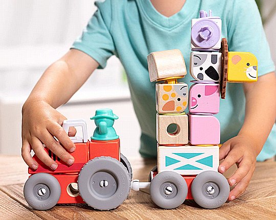 �� ����� ������ �� ������� �� Melissa & Doug Blockables� ����� ����� ���� ��� (56 �����)