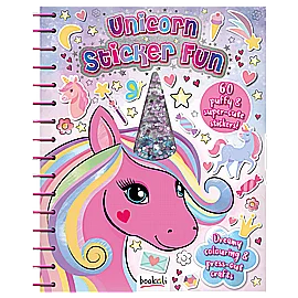 מדבקת חד קרן -ספר פעילות מהנה מדבקת חד קרן -ספר פעילות מהנה