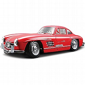 BURAGO מכונית 1:24 מרצדס 300SL אדום BURAGO מכונית 1:24 מרצדס 300SL אדום