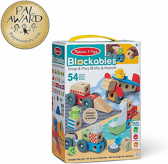 �� ����� ������ �� ������ �� Melissa & Doug Blockables� ����� ����� ���� ���, ������ ������ ��� ��� ��� ����� ������ (54 �����)