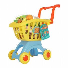 עגלת קניות + אביזרים מפלסטיק עגלת קניות + אביזרים מפלסטיק