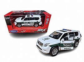 WELLY ניידת משמר הגבול טויוטה לנד קרוזר WELLY ניידת משמר הגבול טויוטה לנד קרוזר