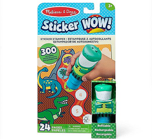 melissa and doug Sticker WOW! ����� ������ 24 ���� �� ����� ����� ������� � 300 ������ - ������� �� ����