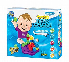 מגדלי צורות וצבעים SMART KIDS מגדלי צורות וצבעים SMART KIDS