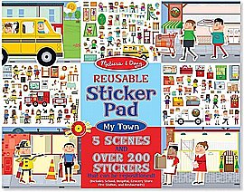 חוברת מדבקות העיר שלי - Melissa and Doug חוברת מדבקות העיר שלי - Melissa and Doug