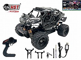 מכונית מקצועית 1:18 36 קמ"ש 4X4 מוסטר 2.4G כולל טעינה מכונית מקצועית 1:18 36 קמ"ש 4X4 מוסטר 2.4G כולל טעינה