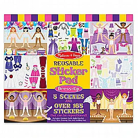 חוברת מדבקות הלבשה מבית Melissa and Doug חוברת מדבקות הלבשה מבית Melissa and Doug