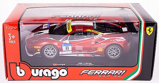 BURAGO ������ 1:24 ����� 488 CHALANGE FORMULA RACING