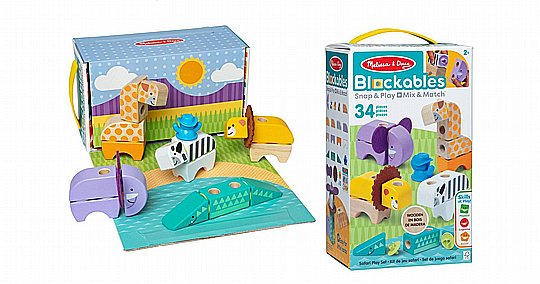 �� ����� ��� 34 ����� Blockables ���� Melissa and Doug - ���� �����
