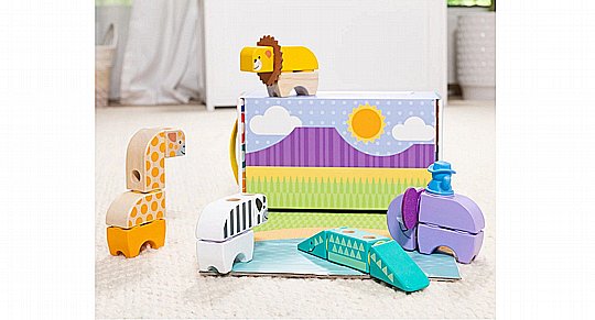�� ����� ��� 34 ����� Blockables ���� Melissa and Doug - ���� �����