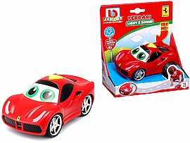 BURAGO מכונית פרארי + קולות ואורות BURAGO מכונית פרארי + קולות ואורות