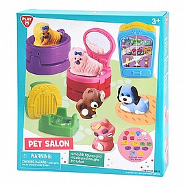 ערכת בצק-סט טיפוח לחיות מחמד playgo ערכת בצק-סט טיפוח לחיות מחמד playgo