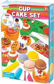 ערכת בצק-סט עוגיות קאפקייק ומתוקים playgo ערכת בצק-סט עוגיות קאפקייק ומתוקים playgo