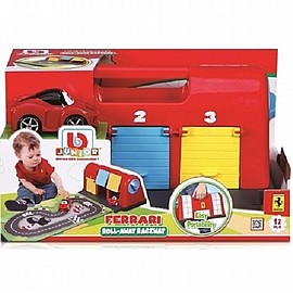BURAGO חניון פרארי + מכונית ושטיח פעילות BURAGO חניון פרארי + מכונית ושטיח פעילות