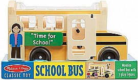 ערכת עץ אוטובוס בית ספר קלאסי - Melissa and Doug ערכת עץ אוטובוס בית ספר קלאסי - Melissa and Doug