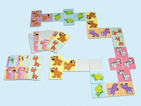 ���� ����� - DOMINO - JUNGLE ANIMALS  دومينوو سفاري