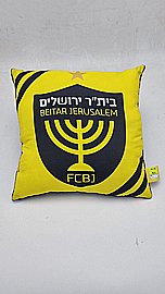 כרית מרובעת 35 ס"מ בית"ר ירושלים כרית מרובעת 35 ס"מ בית"ר ירושלים